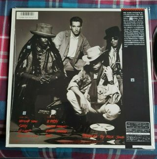 BIG AUDIO DYNAMITE ' This is B.  A.  D.  ' Japan LP,  insert & obi (The Clash) 2
