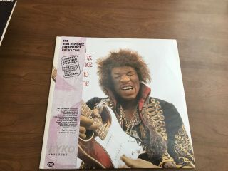 Jimi Hendrix Experience Radio One Ryko Analogue Clear Vinyl Limited Near