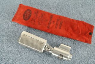 Shure 330 Xlr Studio Mic Uni - Ron Vintage Unidirectional Ribbon Microphone As - Is