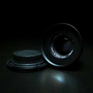Vintage Cine Modded Lens - Canon nFD 50mm F1.  4 Lens EF Mount 2