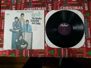 The Beatles Lp Record In Shrink Yesterday And Today,  Capitol