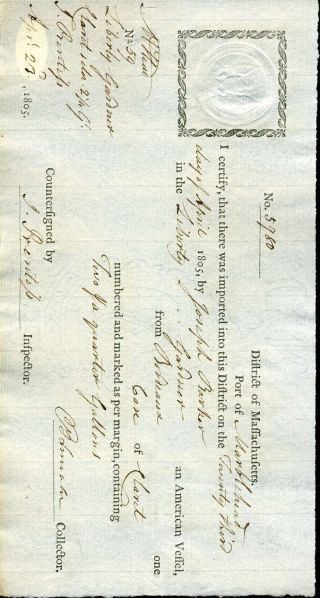 General Benjamin Lincoln Jsa Hand Signed Vintage Document Autograph