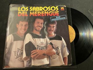 Los Sabrosos Del Mas Interesante Merengue Lp Colombia Promocional 1990