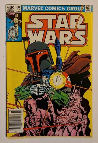 Vintage Star Wars Marvel Comic 68 Boba Fett Mandalorians