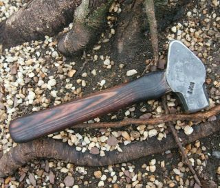 Exc 2.  2lb Forged " Uri Hofi " Blacksmith Cross Pein Knife Hammer Vintage Anvil