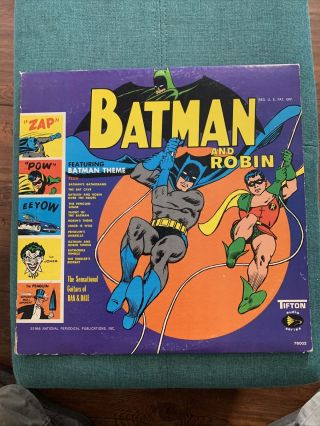 Pre - Owned - Batman And Robin - - 1966 Vinyl Lp - - Tifton Label 78002 - - Dick Dale,  Sun Ra