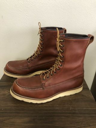Vintage Red Wing Irish Setter Sport Boots Men’s Sz.  13d Made In Usa