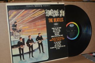 The Beatles: Something New; 1964 Capitol St2108 Vg,  1st Pressing Lp
