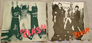 The Clash - Remote Control,  White Riot (2 X Uk Picture Sleeve 7 ")