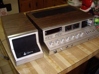 Vintage Cobra 2000 Gtl Cb Radio Base Station W/ External Speaker