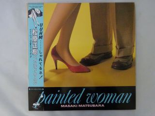 Masaki Matsubara Painted Woman Canyon C28y0059 Japan Vinyl Lp Obi