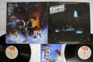 Ost (john Williams) Star Wars/empire Strikes Back Rso Mwz - 8113,  4 Japan Vinyl 2lp