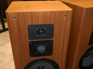 Vintage ADS A/D/S L9e Studio Monitor Loudspeaker Stereo 3Way Wood Speakers Pair 4