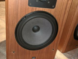 Vintage ADS A/D/S L9e Studio Monitor Loudspeaker Stereo 3Way Wood Speakers Pair 6