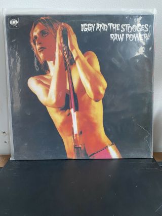 Iggy And The Stooges Raw Power Record Lp Punk Rock David Bowie Iggy Pop Lou Reed