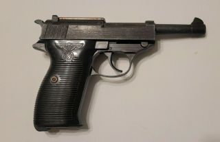 Rare Vintage P38 Mgc - Prop Walther P - 38 Metal Pistol - Looks & Feels Real