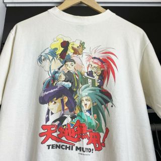 Vintage 1992 Tenchi Muyo L T Shirt Fashion Victim Anime Manga Akira Ghost