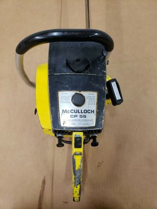 Mcculloch CP 55 vintage chainsaw 2
