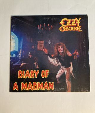Ozzy Osbourne ‎– Diary Of A Madman - 1981 Jet Records ‎– Fz 37492