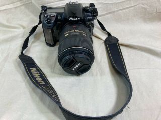 Vintage Nikon D200 Camera W/ Af - S Micro Nikkor 105mm 2.  8 Lens
