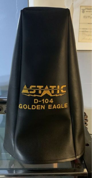 Vintage Astatic D 104 Golden Eagle Microphone 6