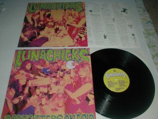 Lunachicks ON ACID Blast First UK LP Booklet 1990 Grrrl Punk L7 Hole Sonic Youth 2