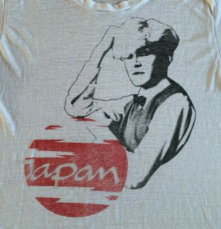 Rare Vintage Japan (the Band) T Shirt