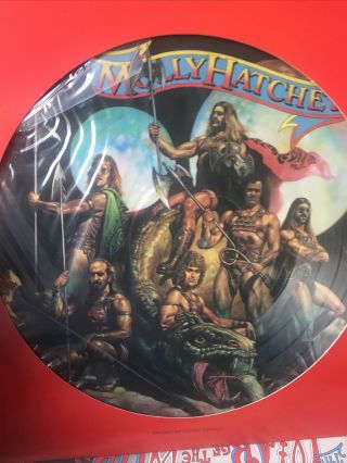 Molly Hatchet 12” Picture Disc,  Never Opened