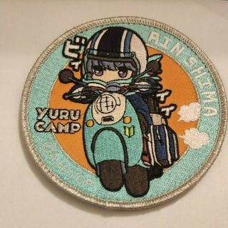 Rin Shima Yurucamp Yuru Laid Back Heya Camp Embroidered Embroidery Patch