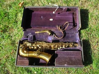 Vintage Conn Alto Saxophone,  1920 