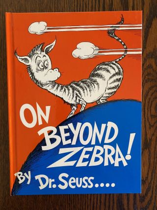 Book By Dr.  Seuss Hard Copy1955/83 Vintage
