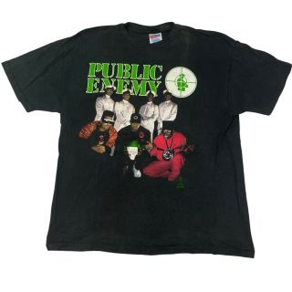 Vintage 1991 Public Enemy Apocalypse 91 The Enemy Strikes Back Rap Tee T Shirt X