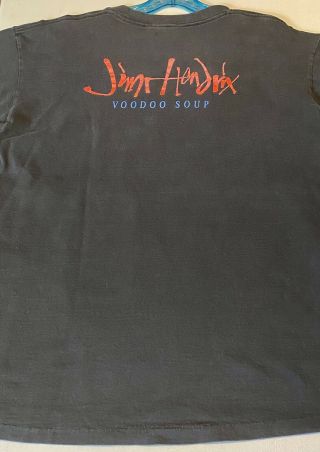 Jimi Hendrix Voodoo Soup T - Shirt Vintage 90’s Winterland Size XL 6