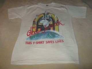 Live Aid 1985 Vintage Shirt Never Worn Medium Led Zeppelin Queen