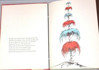Dr.  Seuss If I Ran The Zoo 1950 Hardcover Oversized Vintage Printing 6