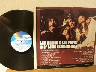 The Mamas & The Papas,  16 Of Their Greatest Hits LP Near,  MCA - 37145 2