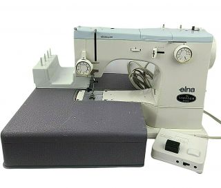 Elnasuper 62c Sewing Machine Vintage 1962 Elna Multi Stitch Arm