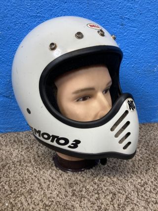 Vintage Bell Moto Star 3 Helmet