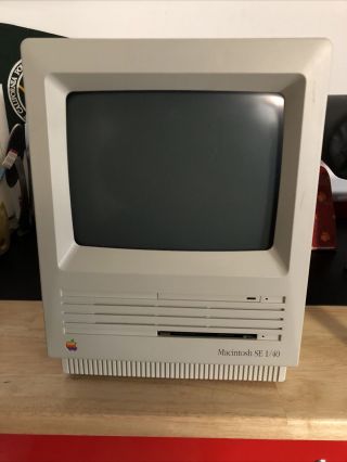 Vintage Apple Macintosh Se 1/40 Desktop Computer M5011 Complete Set Bundle