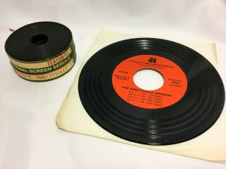 1979 The Amityville Horror 35mm Film Trailer And Hype Record 45 Radio Spots Vtg