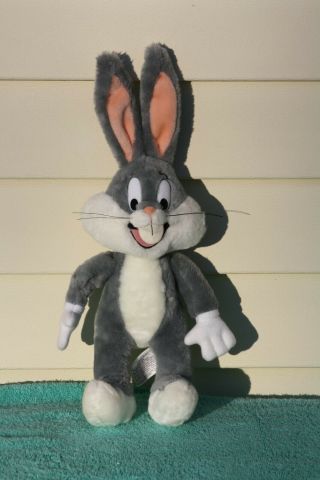 Vtg Bugs Bunny Warner Bros.  /brothers Plush Stuffed Animal.  1991.  Never Played Wi