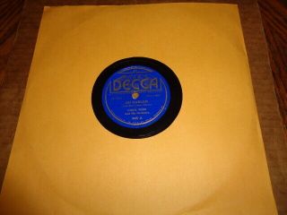 1936 Decca Sunburst Lb.  Jazz 78/chick Webb&his Orch.  /ella Fitzgerald/e