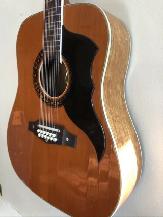 Eko Ranger 12 Strings Vintage Acoustic Guitar 1967