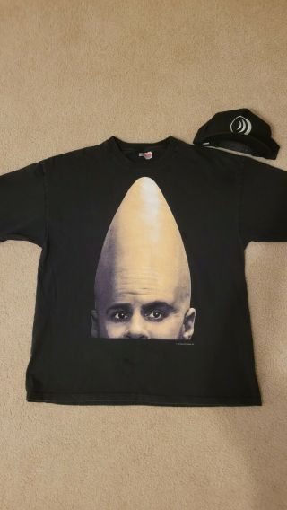 1993 Coneheads Movie Promo Shirt And Snap Back Hat