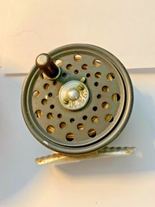 Hardy St George 2 9/16 inch size reel in case rare 4