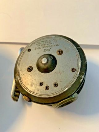 Hardy St George 2 9/16 inch size reel in case rare 6
