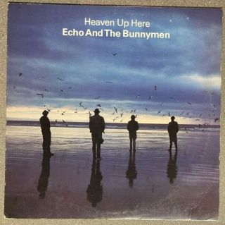 Echo & The Bunnymen - Heaven Up Here Lp Smiths Joy Division Cure Gang Of Four