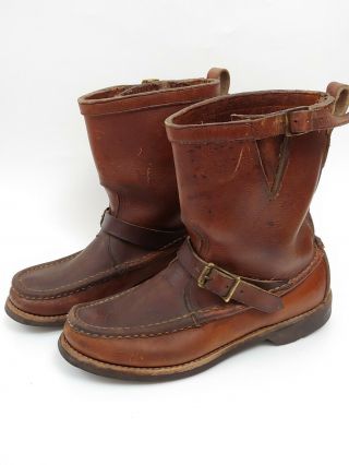 Vintage Gokeys Boot Thick Leather Men 