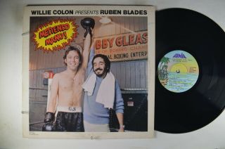 Willie Colon Presents Ruben Blades Metiendo Mano Latin Lp Fania