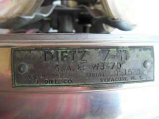 VTG Dietz 7 - 11 S,  A,  E W3 - 70 Emergency Light Holmes Wrecker 4 Bulb Rotating Beacon 6